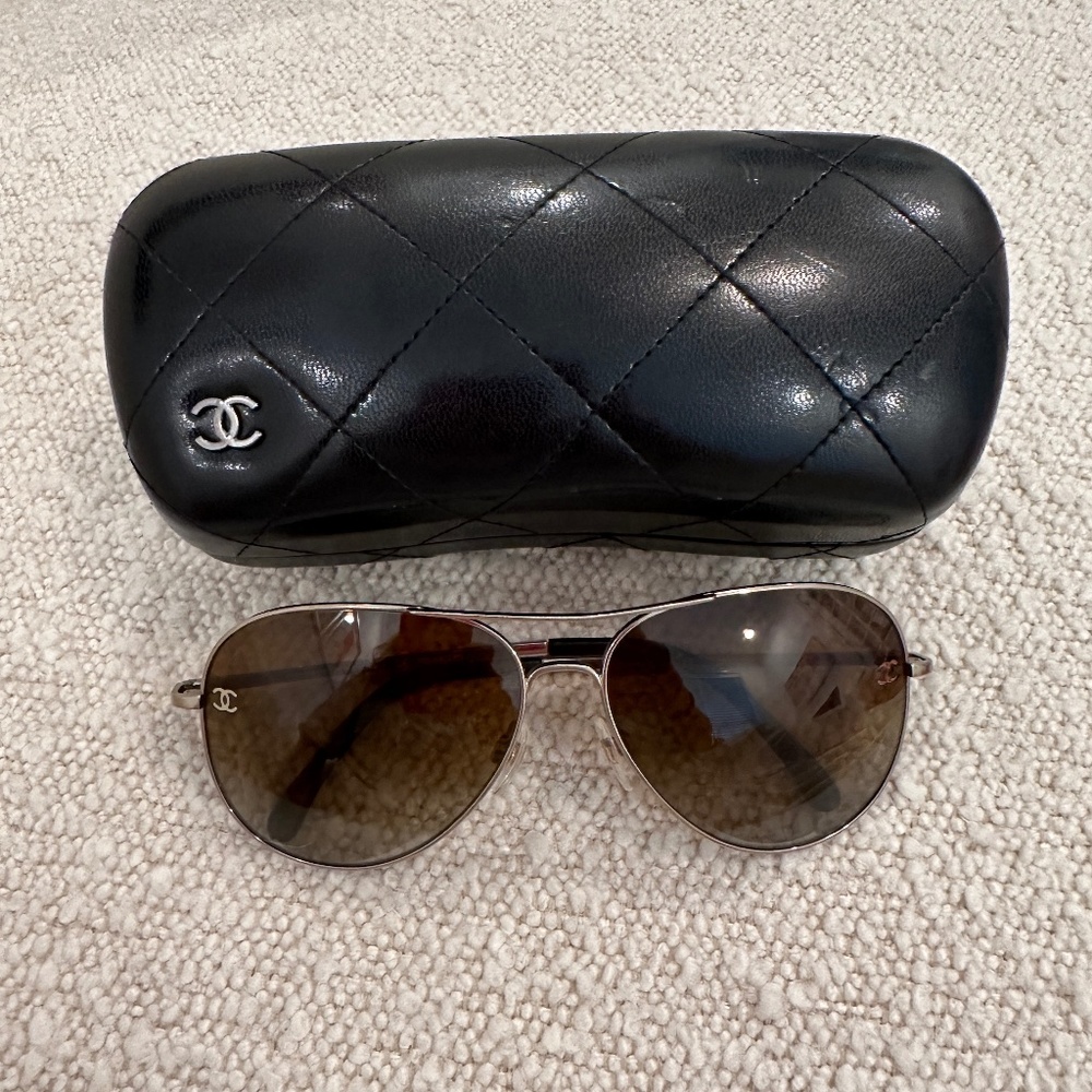 Chanel Aviator Sunglasses